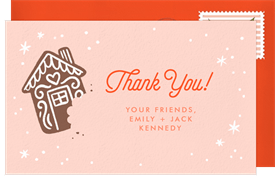 'Holiday Cookie Swap' Holiday Party Thank You Note