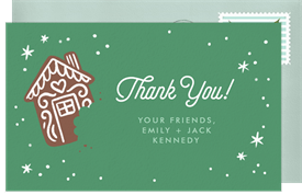 'Holiday Cookie Swap' Holiday Party Thank You Note