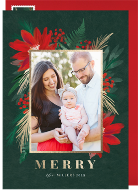 'Festive Vignette' Holiday Greetings Card
