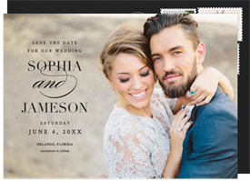 'Forever Faithful' Wedding Save the Date