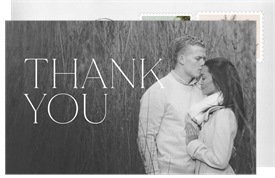 'Loves' Wedding Thank You Note