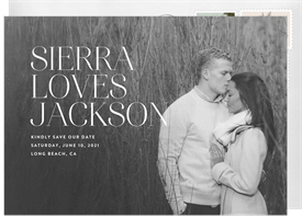 'Loves' Wedding Save the Date