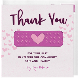 'Thanks to You' Thinking of You Card