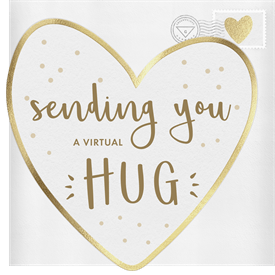 'Virtual Hug' Thinking of You Card