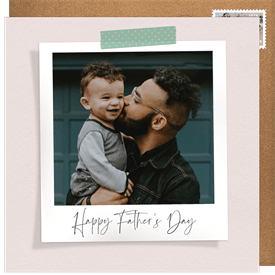 'Sweet Snapshot' Father's Day Card