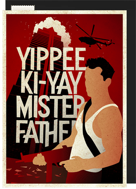 'Yippee Ki-Yay' Father's Day Card