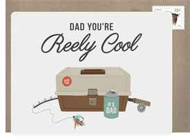 'Reely Cool' Father's Day Card
