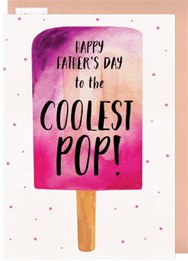 'Ice Pop Fun' Father's Day Card