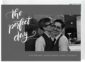 'The Day' Wedding Save the Date