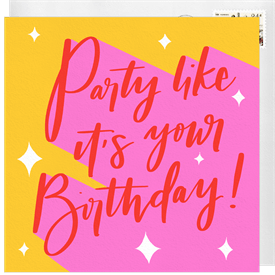 'It's Your Birthday!' Birthday Cards Card