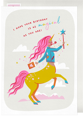 'Magical You' Birthday Cards Card