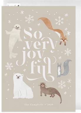 'So Very Joyful' Holiday Greetings Card