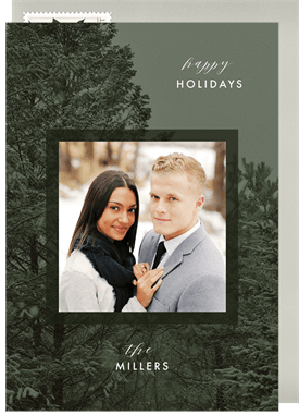 'Winter Trees' Holiday Greetings Card