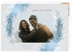 'Shimmering Boughs' Wedding Save the Date