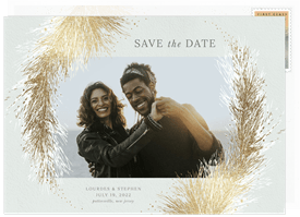 'Shimmering Boughs' Wedding Save the Date