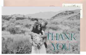 'Love Is Patient' Wedding Thank You Note