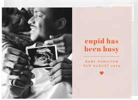 'Cupid Has Been Busy' Pregnancy Announcement