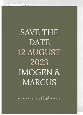 'Join Us' Wedding Save the Date