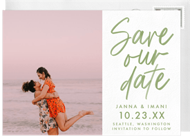 'Let's Do This' Wedding Save the Date