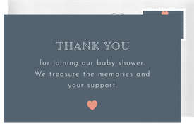 'Little Wagon' Baby Shower Thank You Note