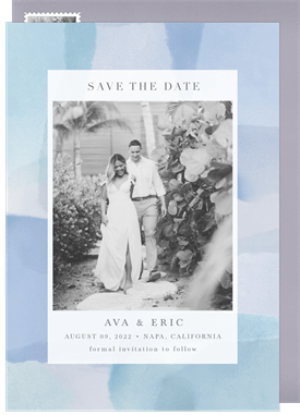 'Serendipity' Wedding Save the Date