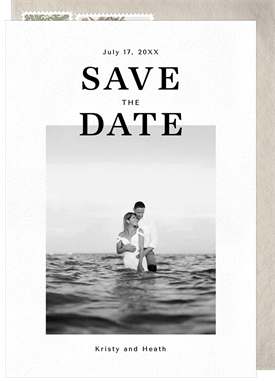 'Floral Crush' Wedding Save the Date
