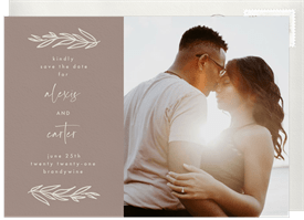 'Flourishing Frame' Wedding Save the Date