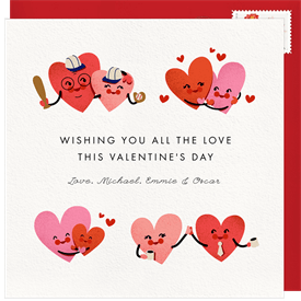 'All the Love' Valentine's Day Card
