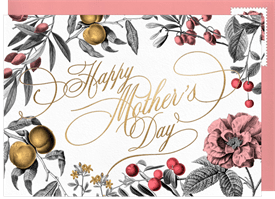 'Mother's Day Botanical' Mother's Day Card