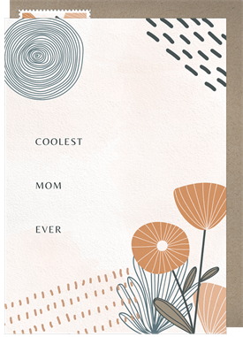 'Cheerful Blooms' Mother's Day Card