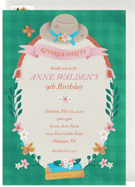 'Kindred' Kids Birthday Invitation