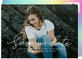 'Avant' Bat Mitzvah Save the Date