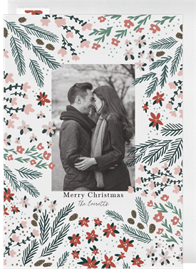 'Holiday Fields' Holiday Greetings Card
