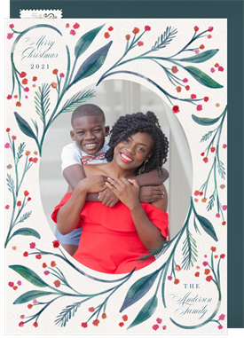 'Encircled' Christmas Greetings Card