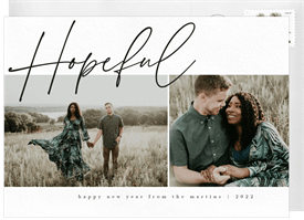 'Hopeful' Holiday Greetings Card