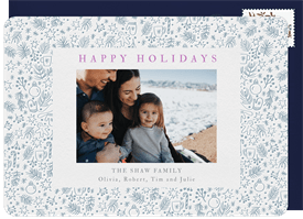'Scribbled Holiday' Holiday Greetings Card