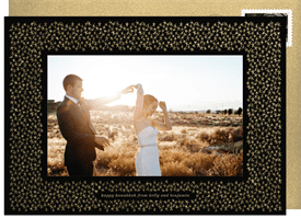 'Starry Frame' Hanukkah Card