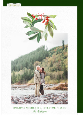 'Sweet Simple Wreath' Holiday Greetings Card
