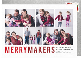 'Merry Makers' Holiday Greetings Card