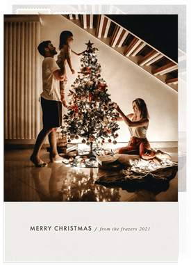 'Simple Wish' Holiday Greetings Card