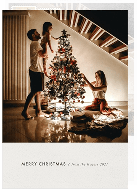 'Simple Wish' Christmas Greetings Card