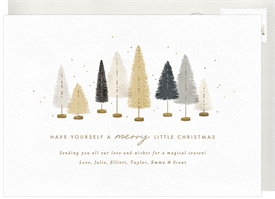 'Merry Little Forest' Holiday Greetings Card