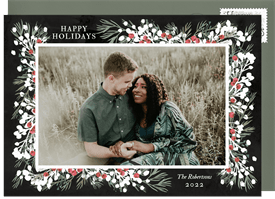 'White Sprigs' Holiday Greetings Card