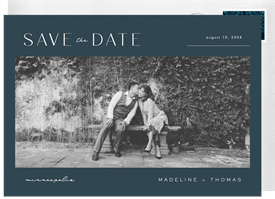 'Four Corners' Wedding Save the Date