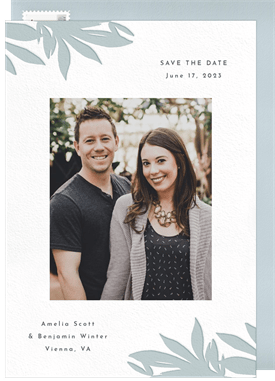 'Dreamy Letterpress' Wedding Save the Date