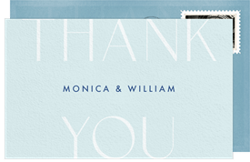 'Stacked Still Do' Vow Renewal Thank You Note