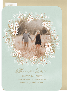 'Spring Magic' Wedding Save the Date