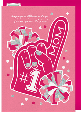 'Number One Mom' Mother's Day Card