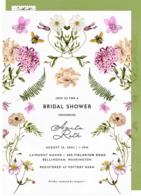 'A Garden Affair' Bridal Shower Invitation