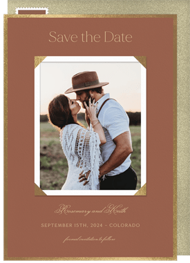 'Foxwood' Wedding Save the Date